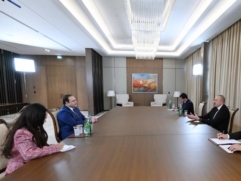 Президент Ильхам Алиев принял генерального секретаря KAICIID 