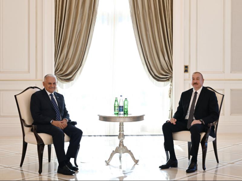 Prezident İlham Əliyev Qəbələdə Türk Dövlətləri Təşkilatının Ağsaqqallar Şurasının sədrini qəbul edib